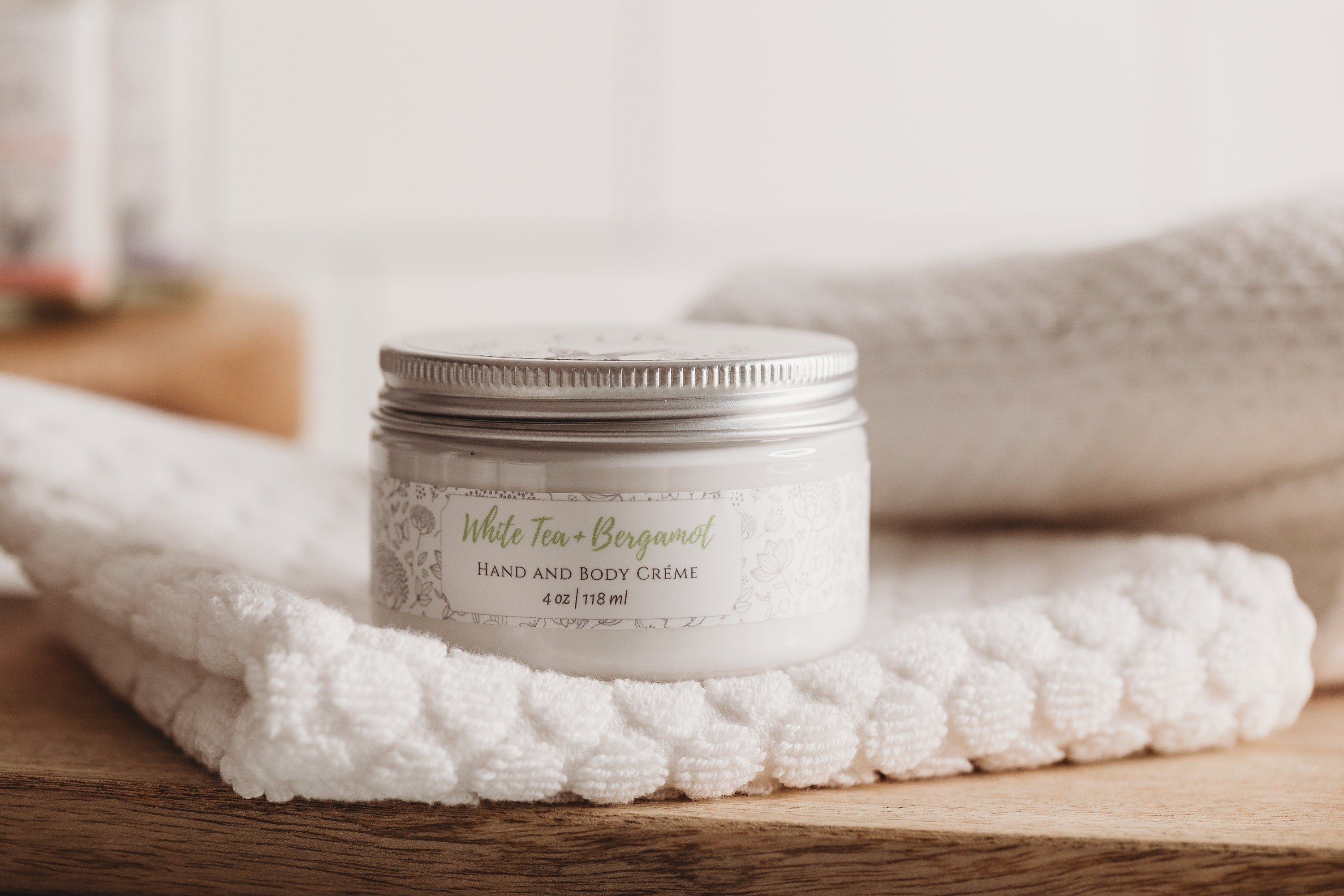 White Tea + Bergamot Goat Milk hand & Body Cream