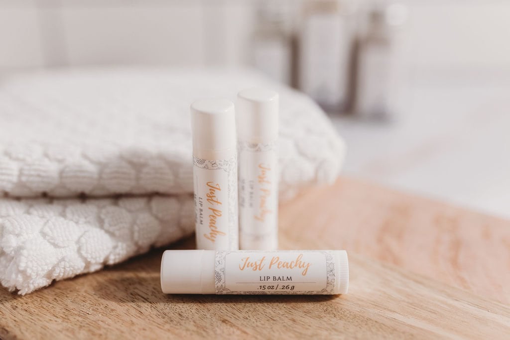 Just Peachy Natural Luxury Lip Balm