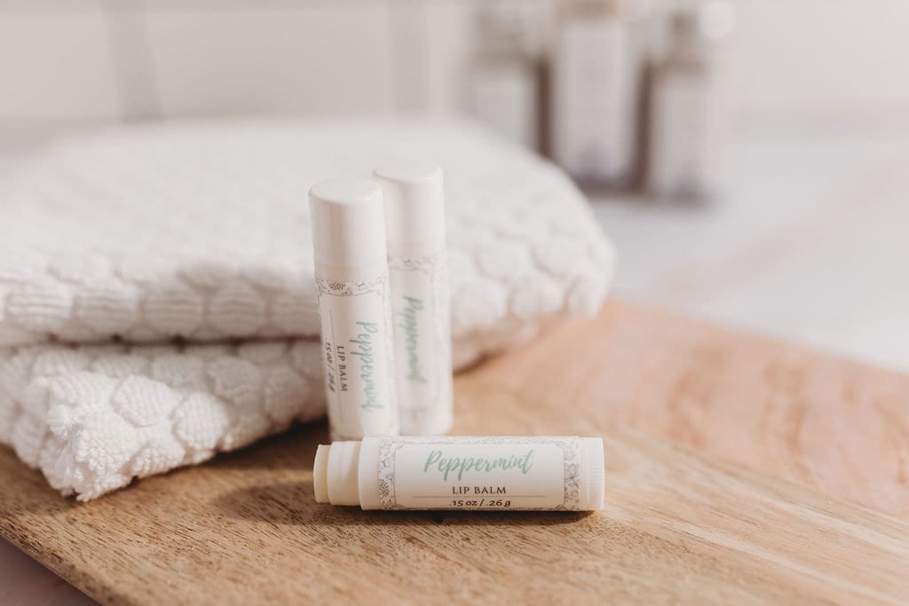 Peppermint Natural Luxury Lip Balm