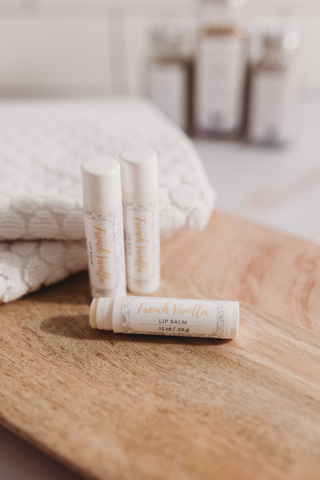 French Vanilla Natural Luxury Lip Balm