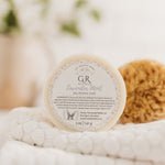 Lavender Mint Wool Sea Sponge Soap