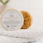 Raspberry Vanilla Wool Sea Sponge Soap