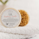 Raspberry Vanilla Wool Sea Sponge Soap