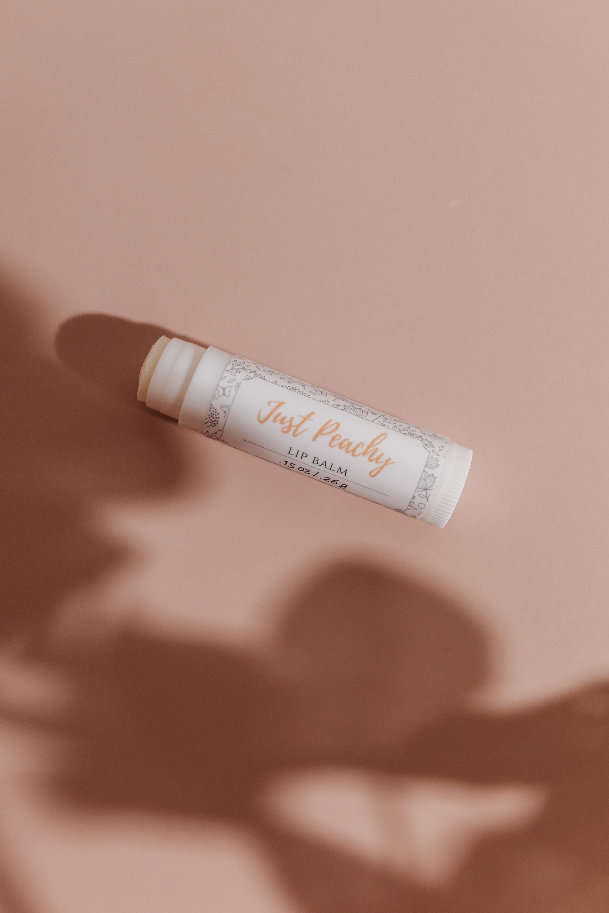 Just Peachy Natural Luxury Lip Balm