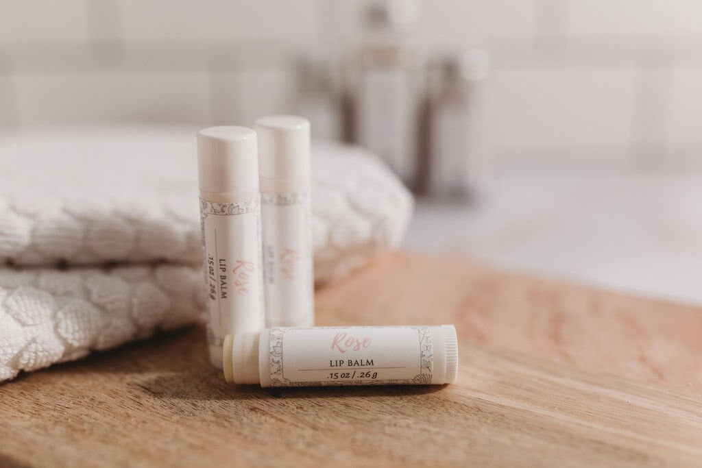Delicate Rose Natural Luxury Lip Balm