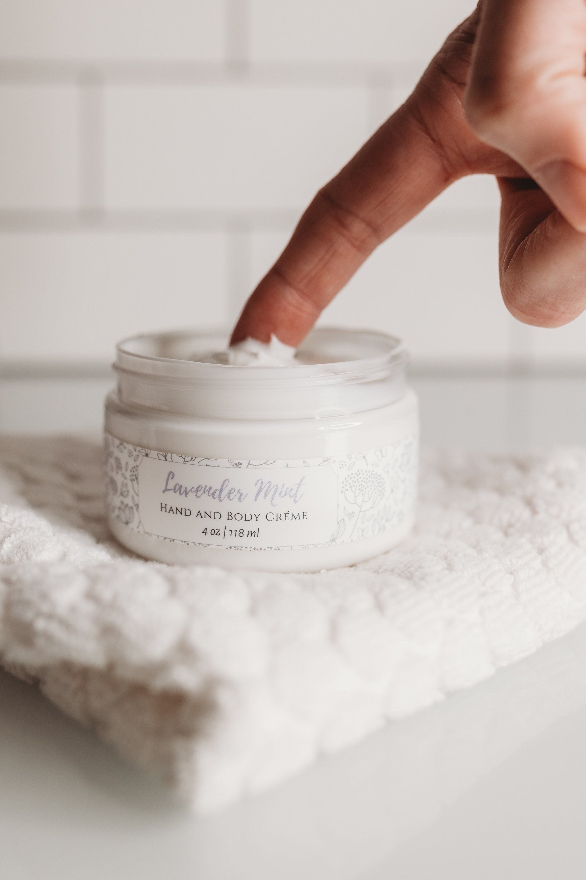 Lavender + Mint Goat Milk Hand & Body Cream