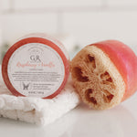 Raspberry Vanilla Loofah Sponge Soap
