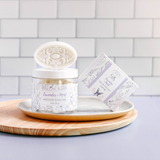 Exfoliating Sugar Cubes + Shea Butter Soap Gift Set