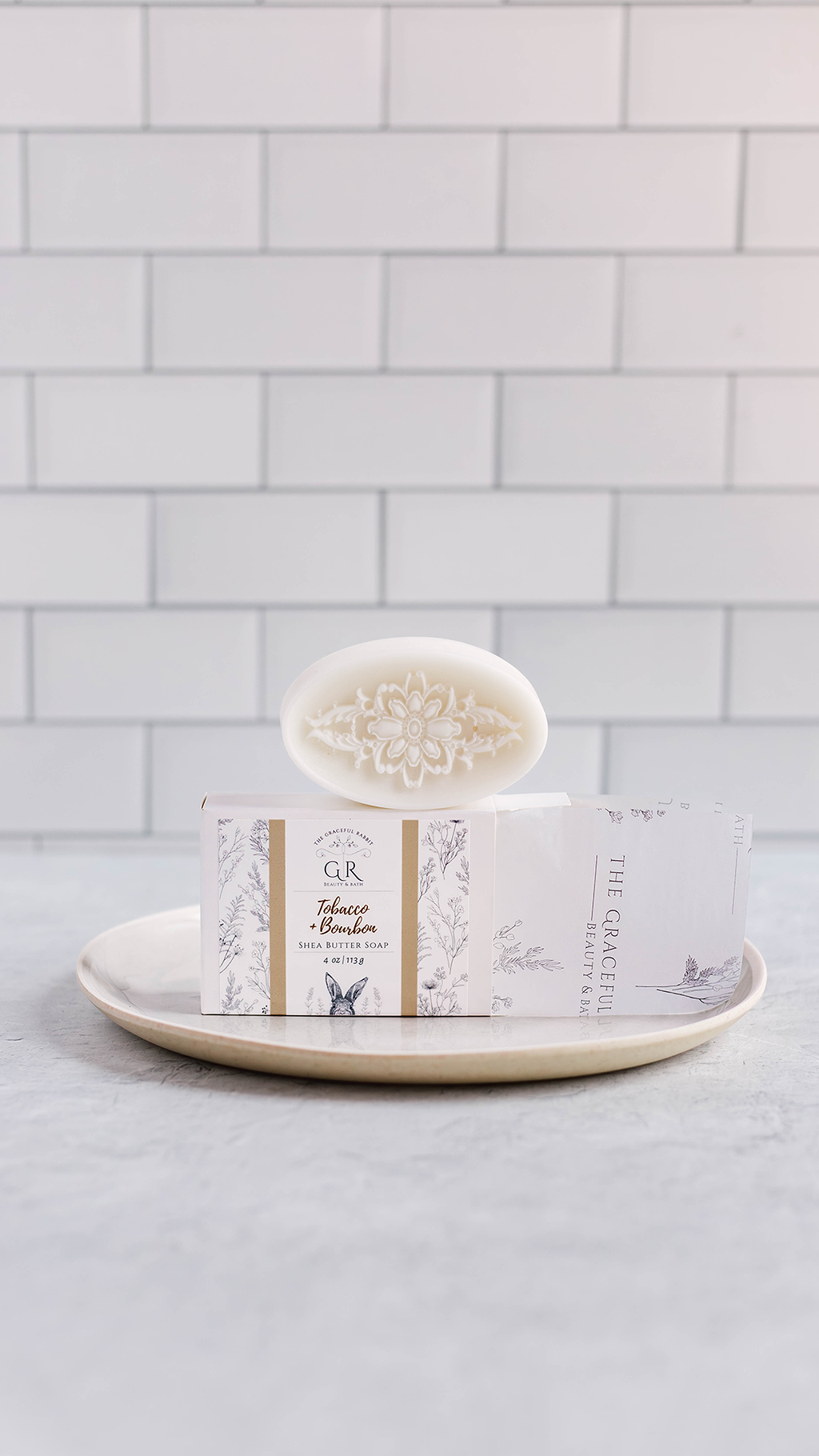 Tobacco + Bourbon Shea Butter Soap – The Graceful Rabbit