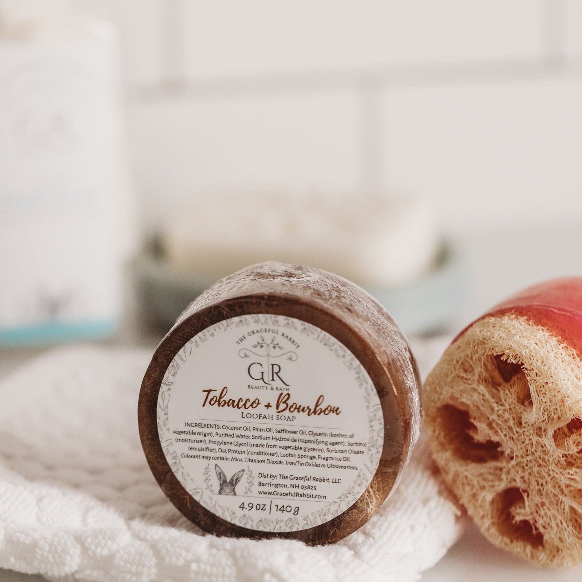 bourbon tobacco soap Men's All-Natural Essential Oil & It begins on a secluded piece of land Warm Tobacco/ Bourbon Soap