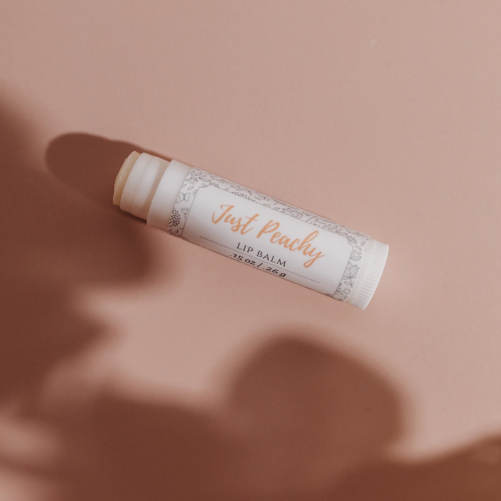 Just Peachy Natural Luxury Lip Balm
